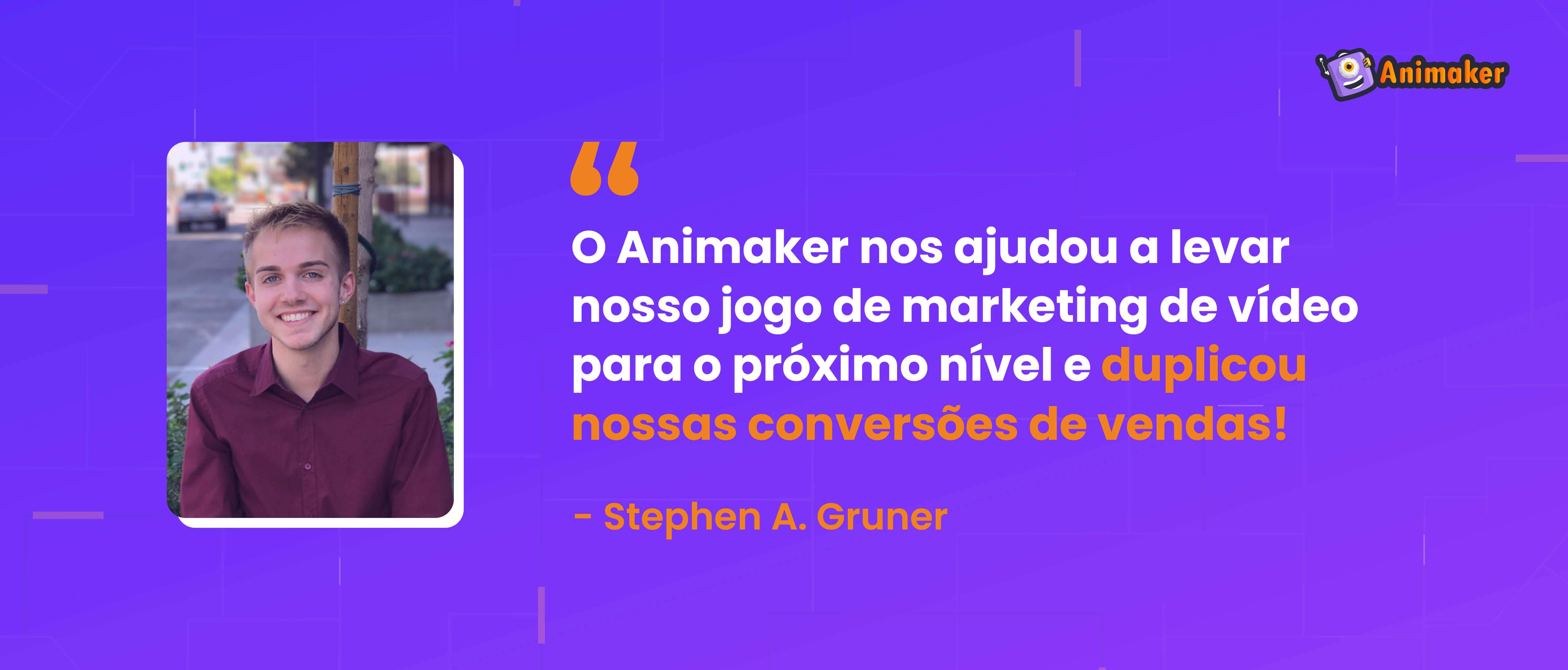 O Animaker nos ajudou a levar nosso jogo de marketing de vídeo para o próximo nível e duplicou nossas conversões de vendas!