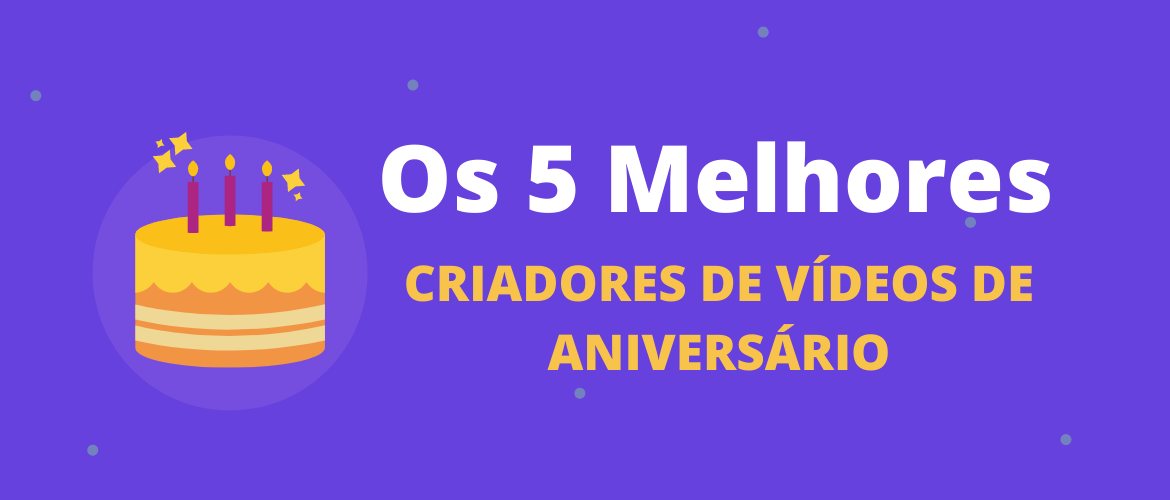 Criador de Vídeo de Aniversário  Mais de 1000 Modelos e Músicas