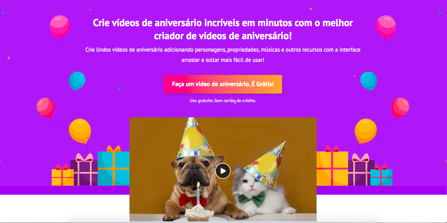 Top 5 Criadores de Vídeo de Aniversário em 2022 - Blog sobre Criação e  Marketing de Vídeo