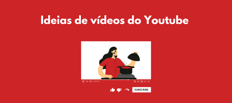 100 ideias de vídeos do Youtube para iniciantes!