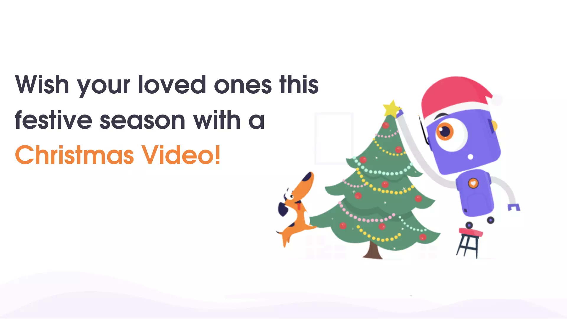 Criador de Vídeos de Natal | Faça seu vídeo cartão de Natal!